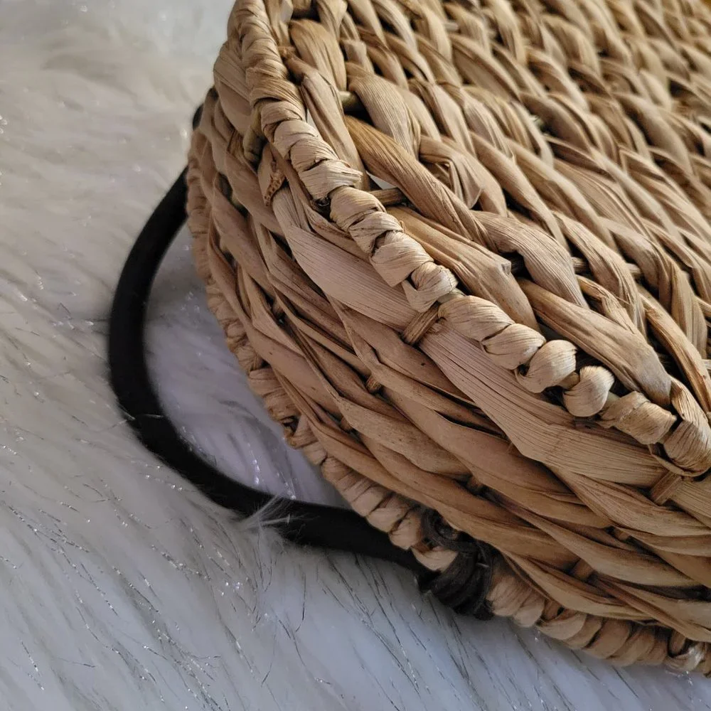 Circle Wicker Basket